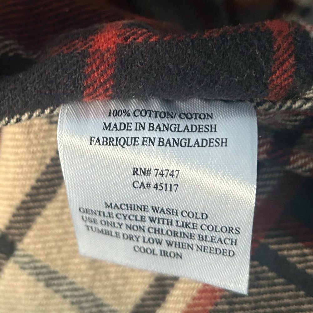 RedHead Flannel (Men's LT) - Picture 5 of 5